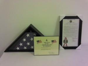 Proclamation and US Flag