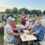 Our summer "rehearsal" at the Olbrich Park Biergarten